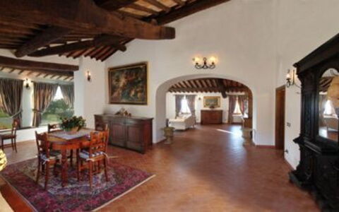 Villa Fontanelle: Bois, Pièce, Design Intérieur, Sol, Propriété, Dur, Sol, Immobilier, Plafond, Domicile