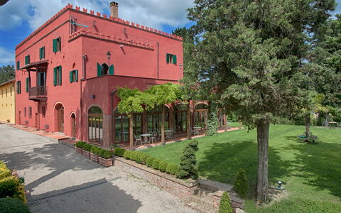 Tenuta Cambiano: Propriété, Bâtiment, Biens, Immobilier, Maison, Architecture, Villa, Arbre, Lot Terre, Hacienda
