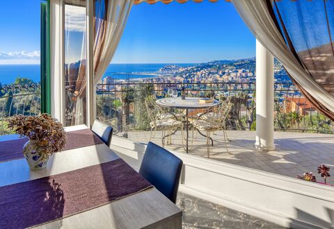 Casa Matilde - Villa Alle Cascine, Imperia: Ciel, Jour, Propriété, Bleu, Plante, Bâtiment, L'Eau, La Nature, Bleu Azur, Ombre