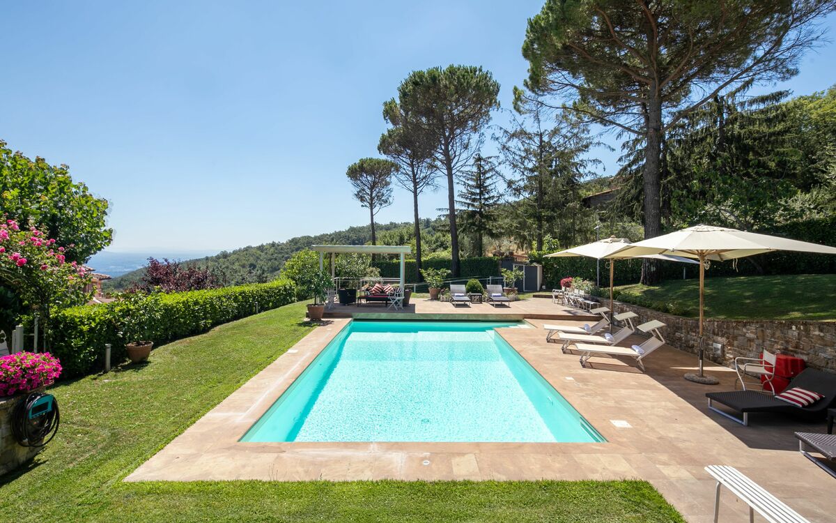 The swimming pool