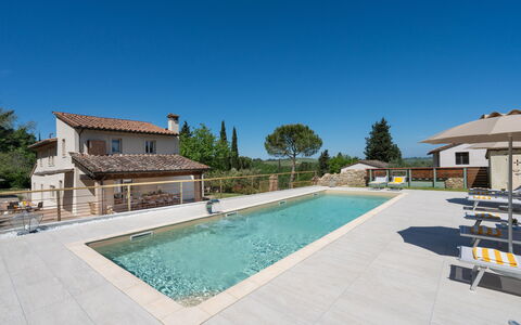 Villa Noemi: L'Eau, Ciel, Propriété, Bâtiment, Piscine, Bleu Azur, Plante, Fenêtre, Arbre, Loisir