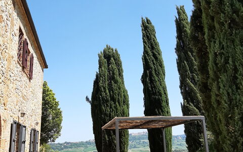 Casa Banditello: Ciel, Plante, Fenêtre, Bois, Herbe, Arbre, Paysage, Teintes Et Ombres, Loisir, Bâtiment