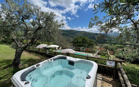 Villa Patrizia: Nuage, Plante, L'Eau, Ciel, La Nature, Botanique, Arbre, Piscine, Paysage Naturel