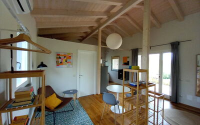Eco-House: Meubles, Table, Chaise, Bois, Design Intérieur, Salon, Sol, Rayonnage, Sol, Dur