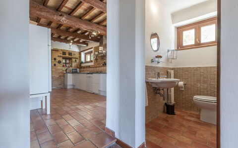 Casa Bellavista: Évier, Propriété, Robinet, Bâtiment, Luminaire Plomberie, Miroir, Bois, Design Intérieur, Architecture, Salle De Bains