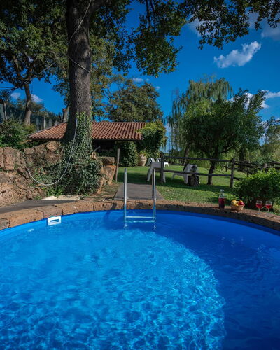 Casale Delle Papere, Pool, Romantic Holiday In Nep: L'Eau, Plante, Propriété, Ciel, Piscine, Bleu, Bâtiment, Arbre, Bleu Azur, Botanique