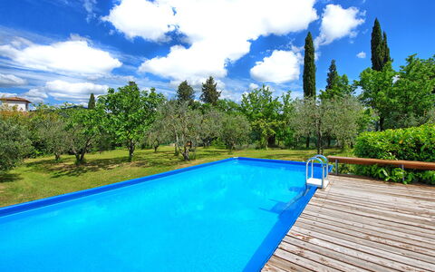 Maggiano: L'Eau, Nuage, Ciel, Plante, Jour, Propriété, Piscine, Bleu, Bleu Azur, Arbre