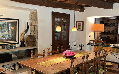 Molin Barletta, Private Pool, Nature - Marliana, T: Meubles, Design Intérieur, Sol, Table, Chaise, Bois, Sol, Table Cuisine Et Salle A Manger, Salle À Manger, Plafond