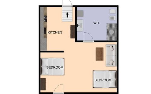 Logement:&nbsp;Suite Lavanda