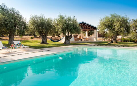 Corte Carrubo - Rosolini, Sicilia: L'Eau, Ciel, Plante, Ressources En Eau, Bleu Azur, Piscine, Arbre, Paysage Naturel, Ombre, Herbe