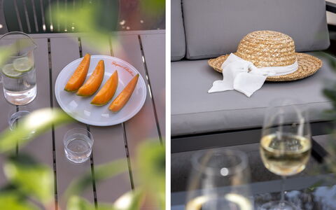 Lucca Old Town Apartment - Lucca, Toscana: Meubles, Vaisselle, Table, Drinkware, Mobilier De Jardin, Serveware, Aliments, Pot De Fleur, Chaise