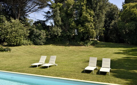 Torre Delle Cornacchie: L'Eau, Nuage, Ciel, Plante, Piscine, Bleu Azur, Arbre, Paysage Naturel, Ombre, Plan D'Eau