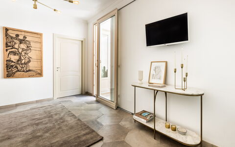 Alma Suite: Meubles, Propriété, Cadre, Bâtiment, Bois, Télévision, Design Intérieur, Éclairage, Maison, Salon