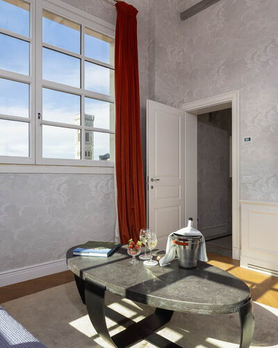 Torretta Penthouse: Design Intérieur, Plafond, Sol, Sol, Appartement, Pièce, Luminaire, Moulage, Salon, Lampe