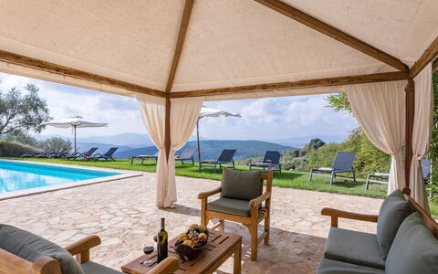Villa D'elsa: Propriété, Meubles, Plante, Ciel, Ombre, Arbre, Design Intérieur, Mobilier De Jardin, Piscine, L'Eau