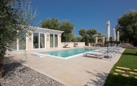 Terra Mater: Piscine, Zone Résidentielle, Composite, Biens, Mobilier De Jardin, Ombre, Villa, Recours, Aménagement Paysager, Hacienda