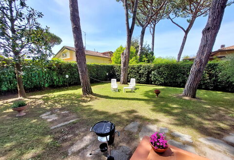 Casa La Pineta: Plante, Propriété, Ciel, Pot De Fleur, Botanique, Arbre, Bâtiment, Nuage, Herbe, Arecales