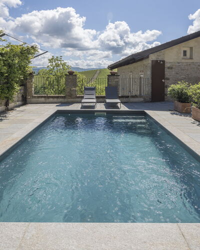 Arpusè, Relax nelle Langhe - Barolo, with Pool: Piscine, Composite, Caractéristique De L'Eau, Dalle, Tuile