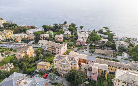 Casa con Accesso Privato al Mare, Parcheggio, Bogl: Bâtiment, Zone Résidentielle, Ville, Maison, Quartier, Ville, Domicile, Appartement, Banlieue, Vue Du Ciel