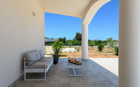 Villa Normanni: Ciel, Plante, Meubles, Ombre, Design Intérieur, Architecture, Canapé, Sol, Arbre, Mobilier De Jardin
