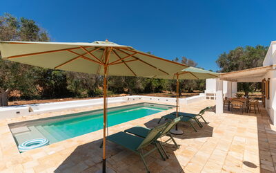 Villa Jolie: Mobilier De Jardin, Piscine, Meubles, Parapluie, Ombre, Chaise, Recours, Eco Hôtel, Conception, Aménagement Paysager