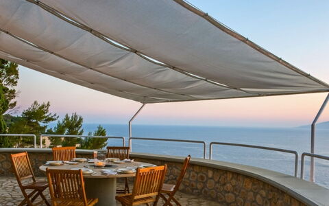 Villa Cala Moresca: Ombre, Mobilier De Jardin, Canopée, Chaise, Store, Structure En Plein Air, Eco Hôtel, Tropiques, Recours, Piscine
