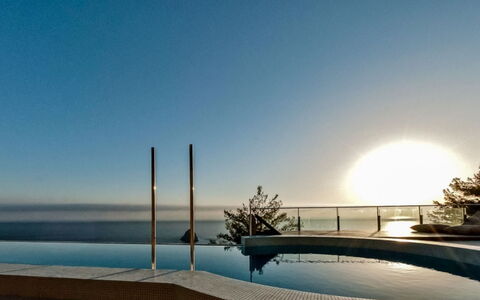 Villa Cala Moresca: Mer, Lumière Du Soleil, Océan, Piscine, Crépuscule, Côte, Soirée, Recours, Balcon, Lever Du Soleil