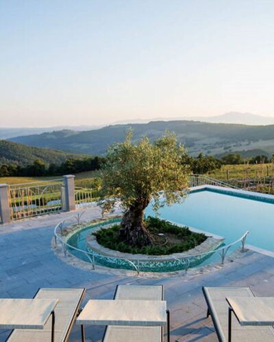 Villa Rufeno: Paysage, Colline, Chaîne De Montagnes, Mobilier De Jardin, Piscine, Station De Montagne, Eco Hôtel, Recours, Aménagement Paysager, Biens