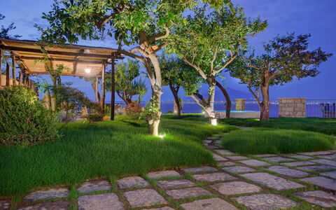Villa Gilda: La Nature, Jardin, Arbuste, Paysage, Ombre, Aménagement Paysager, Pelouse, Passerelle, Cour