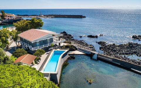 Villa del Faro: Bleu, L'Eau, Plan D'Eau, Cotiers Et Relief Océaniques, Mer, Côte, Recours, Océan, Eco Hôtel, Rive