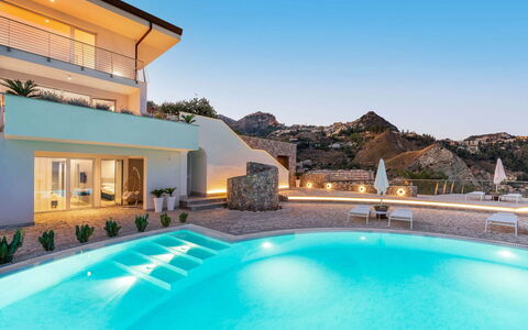 Villa Taormina- Baya Bella: Piscine, Recours, Mer, Côte, Biens, Océan, Villa, Eco Hôtel, Hôtel