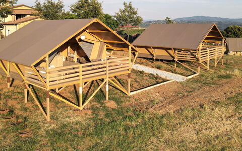 Logement:&nbsp;Glampingtent Venere 500.21