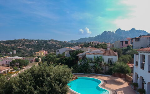 Porto Cervo Apartments Wifi And Ac: Zone Résidentielle, Village, Eco Hôtel, Recours, Hacienda, Village De Montagne, Ville Resort, Villa, Balcon