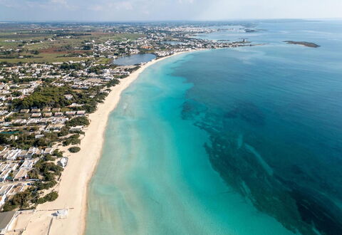 Villetta Blu Coral Seaside Salento: Bleu, Jour, Plan D'Eau, Ressources En Eau, Côte, Mer, Plage, Cotiers Et Relief Océaniques, Horizon, Océan