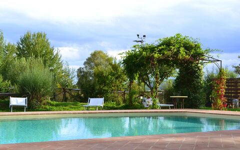 Appartamento La Vecchia Cedraia, Wifi, Perugia: Piscine, Mobilier De Jardin, Recours, Jardin, Ombre, Loisir, Eco Hôtel, Aménagement Paysager, Arrière-Cour