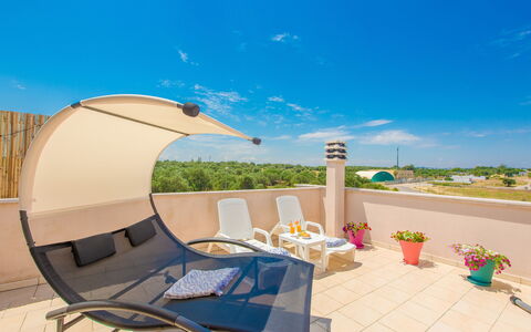 La Nuvola Sui Pedali: Appartement, Mobilier De Jardin, Chaise, Ombre, Balcon, Hôtel, Villa