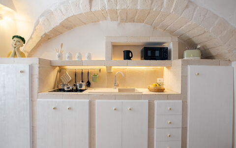 Casa Tosca: Design Intérieur, Meubles, Sol, Cuisine, Éclairage, Comptoir, Plafond, Sol, Cabinetry, Appareil De Cuisine