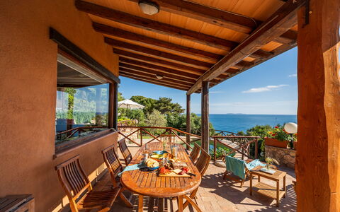 Villa Argentina: Bois, Recours, Eco Hôtel, Mobilier De Jardin, Ombre, Mer, Côte, Chaise, Balcon, Océan
