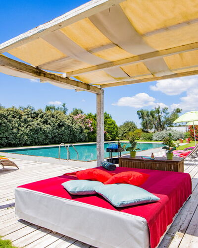 Villa Flaminia: Mobilier De Jardin, Piscine, Meubles, Recours, Ombre, Loisir, Eco Hôtel, Belvédère, Structure En Plein Air, Chaise