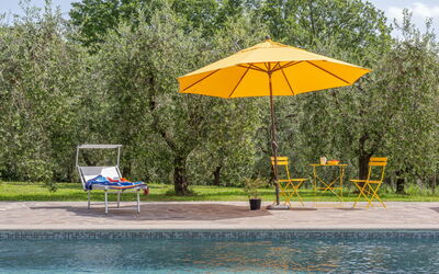Il Querceto: Mobilier De Jardin, Meubles, Parapluie, Piscine, Ombre, Chaise, Jardin, Recours, Balancelle, Loisir