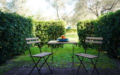 Monolocale Giglio di Mare: Meubles, Mobilier De Jardin, Tableau De Plein Air, Extérieur Banc, Couverture De Sol, Printemps, Lumière Du Soleil, Ombre, Jardin, Chaise