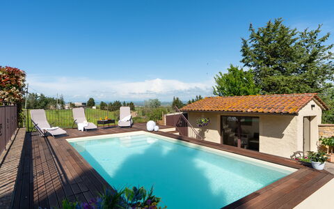 Villa Gori: Piscine, Recours, Composite, Mobilier De Jardin, Eco Hôtel, Ferme, Jardin, Ombre, Biens, Parapluie