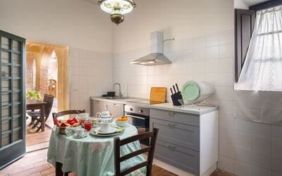 Villa i Mandorli: Meubles, Sol, Design Intérieur, Cuisine, Appareil De Cuisine, Sol, Comptoir, Principaux Appliance, Cabinetry, Plafond