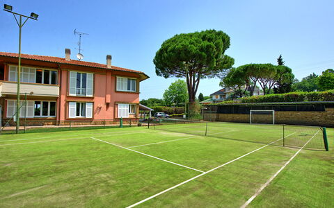 Villa Adriana: Court De Tennis, Tennis, Sport Raquette, Des Sports