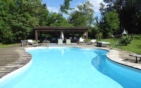 Villa Poggio Zucchino, Pool, Wellness, Piacenza: Piscine, L'Eau, Meubles, Mobilier De Jardin, Recours, Loisir, Chaise, Ombre, Composite, Eco Hôtel