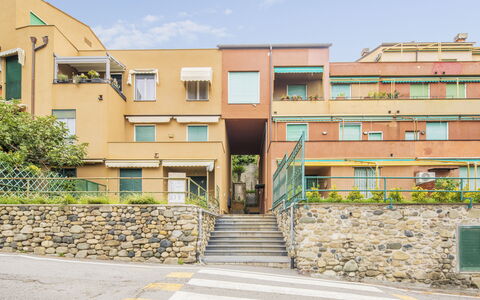 Casa Dolly, Monterosso 5 Terre: Appartement, Architecture, Façade, Zone Résidentielle, Design Urbain, Balcon, Usage Mixte, Condominium