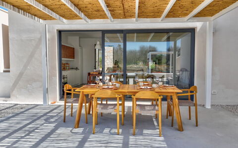 Casa Vita Bella: Meubles, Bois, Table, Table Cuisine Et Salle A Manger, Chaise, Salle À Manger, Tache De Bois, Dur, Matériau Naturel, Restaurant