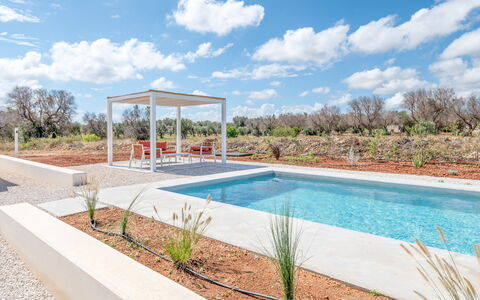 Casa Vita Bella: Composite, Jardin, Aménagement Paysager, Piscine, Ombre, Conception, Passerelle, Structure En Plein Air, Pergola, Caractéristique De L'Eau