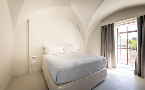 Palazzo Villani Lubelli: Mur, Sol, Sol, Plafond, Chambre, Lit, Literie, Drap De Lit, Conception, Cadre De Lit