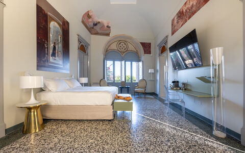 Palazzo Villani Lubelli: Design Intérieur, Sol, Sol, Plafond, Meubles, Hôtel, Recours, Salon, Tapis, Chambre